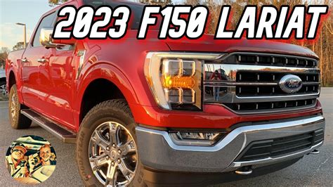 New Ford F Lariat X Offroad Truck In Rapid Red Startup