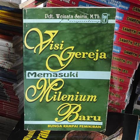 Jual Buku Visi Gereja Memasuki Milenium Baru Pdt Weinata Sairin M Th