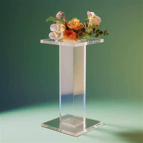 White Acrylic Pedestals Buy Bulk Displays