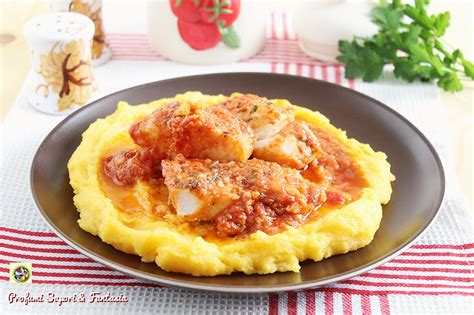 Baccal In Umido Con Polenta Ricetta Facile Profumi Sapori Fantasia