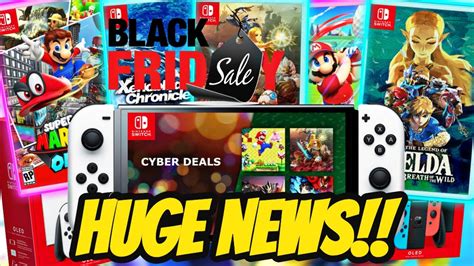 Nintendo Switch New Massive Eshop Black Friday Sale Just Dropped