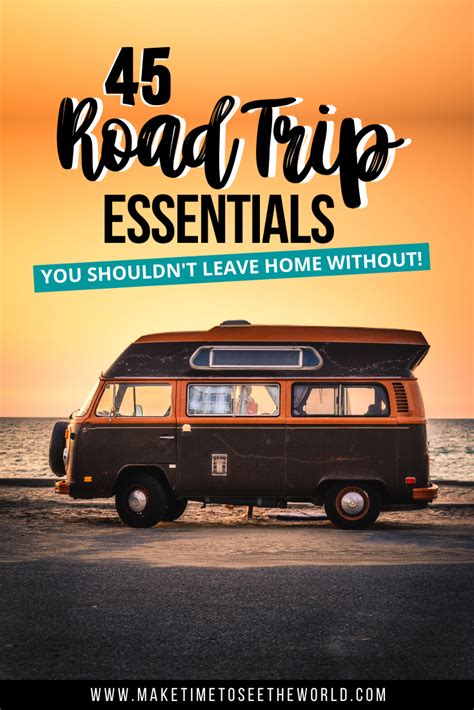 52 Essential Road Trip Packing List Items 2023 Inc Free Pdf Checklist