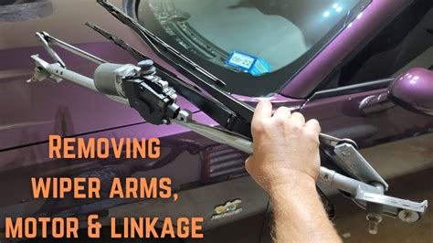 How To Remove Windshield Wiper Arms And Motor From A 2020 Dodge