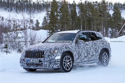 2023 Mercedes Amg Glc 63 Spied As A High Performance Plug In Hybrid