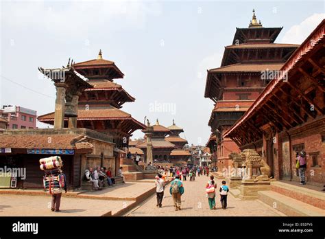 Patan Durbar Square, Kathmandu, Nepal Stock Photo - Alamy