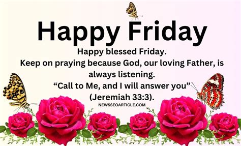 Happy Friday Morning Blessings Quotes Good Morning Blessings