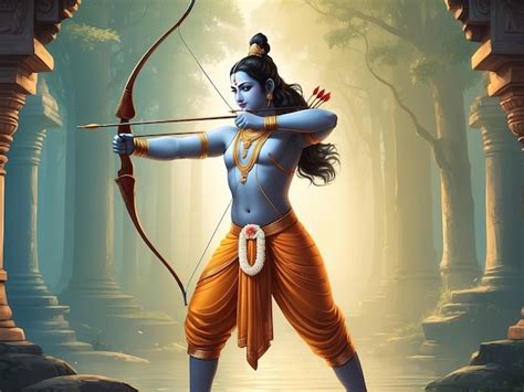 Premium Photo | Lord rama bow and arrow images