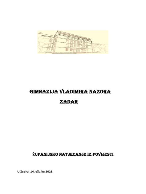 Povijest, Glasnik | PDF