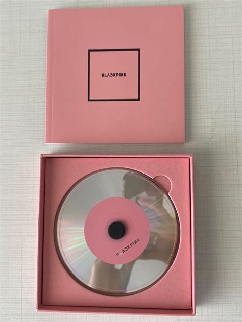 Kpop Mini Lbum Blackpink Square Up Pink Ver Item De M Sica Album