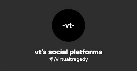 Vts Social Platforms Instagram Tiktok Twitch Linktree