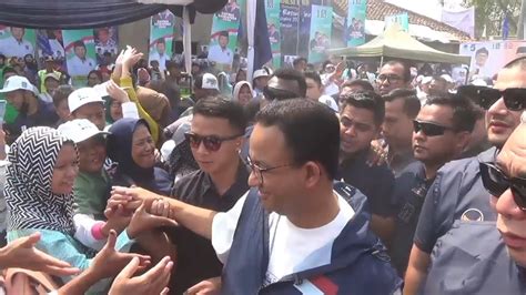 Moment Anies Baswedan Dikerubutin Emak Emak Cililin Youtube