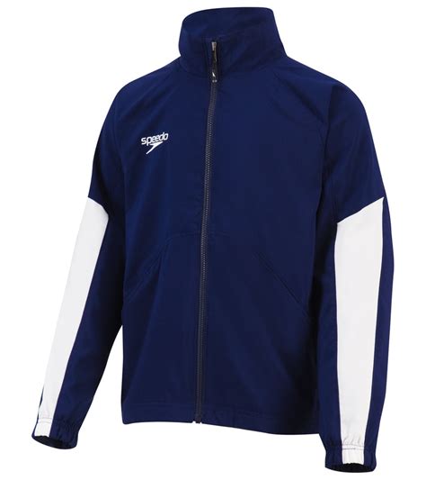 Speedo Mens Edge Warm Up Jacket At