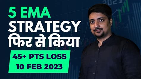 5 EMA Strategy Power of Stocks फर स कय 45 Points Loss in Bank