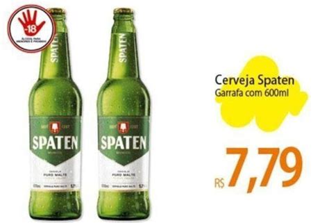 Cerveja Spaten 600ml oferta na Atacadão