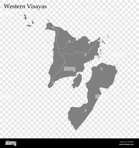 Map Of The Visayas, Philippines, Asia Stock Photo - Alamy 62C