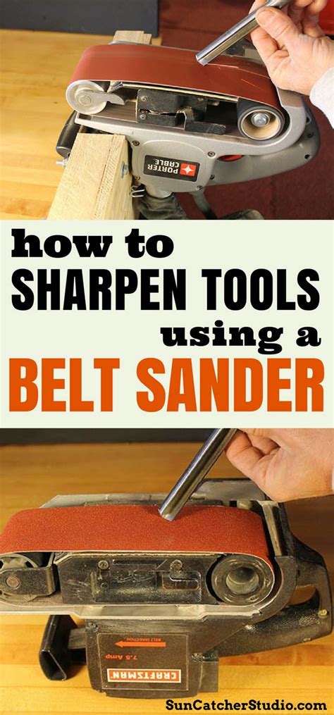 Belt Sander Sharpening System 7 Advantages Save Time And Money Learn Woodworking