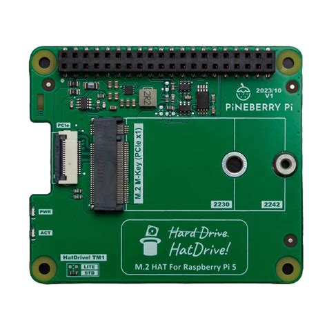 Pineberry Pi Hatdrive Top Nvme Para Raspberry Pi