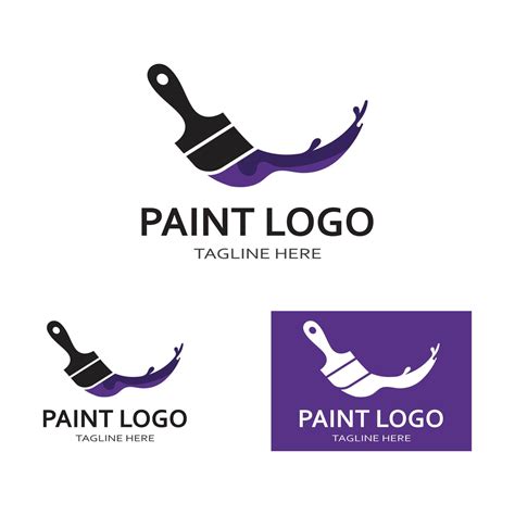 Paint Logo Vector Icon Illustration 10771262 Vector Art At Vecteezy