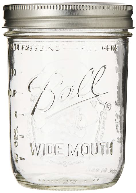 Buy Ball Mason PINT Jars Wide Mouth Can Or Freeze 12pk By Jarden