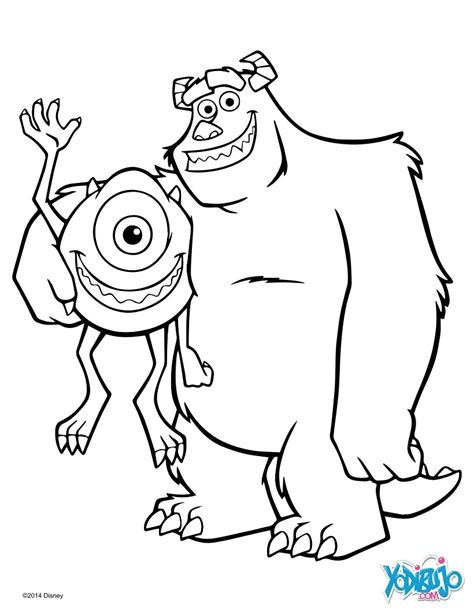 Dibujos Para Colorear De Monster Inc