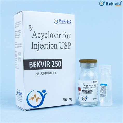 Bekvir 250 Acyclovir 250 Mg Injection For Clinical At Rs 389 Piece In