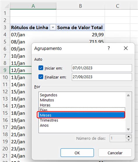 Como Agrupar Datas Na Tabela Din Mica Smart Planilhas