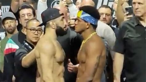 UFC 288 CEREMONIAL WEIGH INS Gilbert Burns Vs Belal Muhammad YouTube