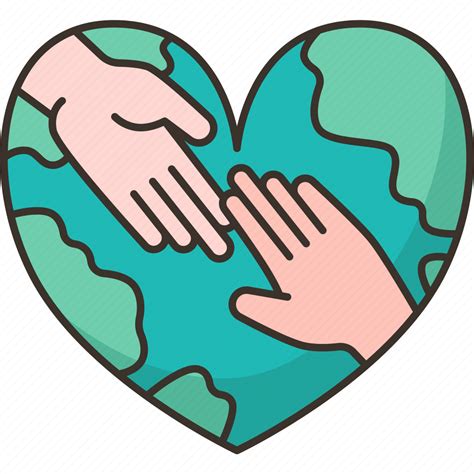 Humanitarian Help Together Care International Icon Download On