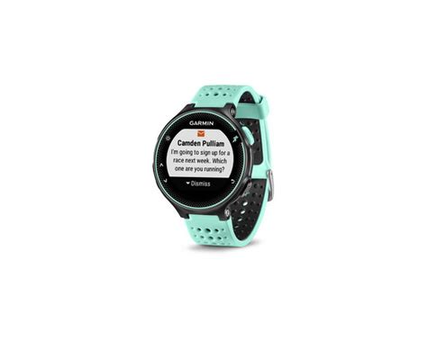 Garmin Forerunner Hr Noire Et Vert D Eau Montres