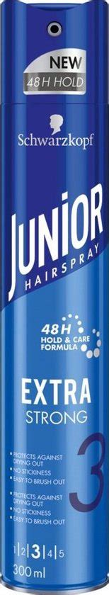 Junior Haarspray Extra Strong 300ml Bol