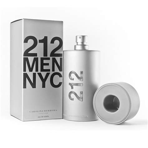 Perfume Masculino Carolina Herrera 212 Nyc Men Eau De Toilette 200ml Boutique Dos Perfumes