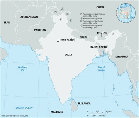 Hawa Mahal Map Description Facts Britannica