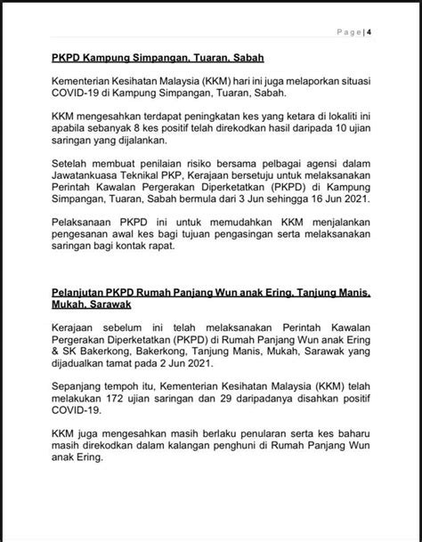 Majlis Keselamatan Negara On Twitter Kenyataan Media Menteri Kanan