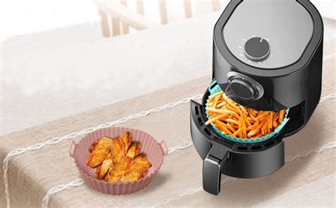 Silicona Para Freidora De Aire Pcs Kit Air Fryer Silicon Reutilizable