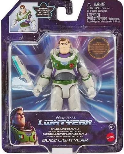 Buzz Lightyear Guardian Espacial Alpha Articulado Mattel Env O Gratis