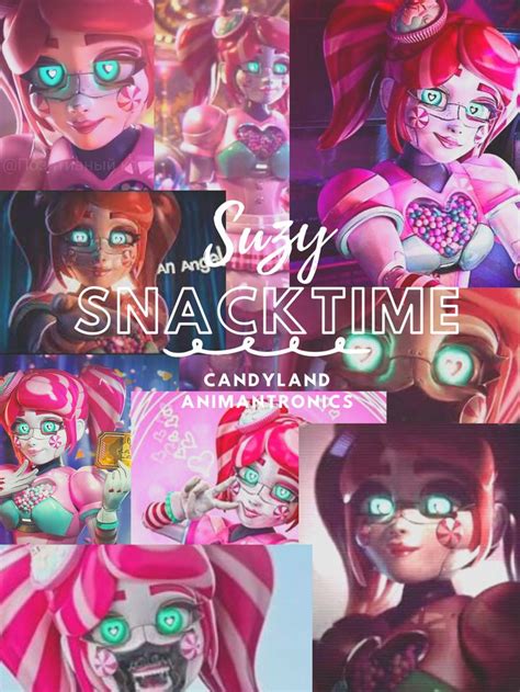 Suzy Snack Time Wallpaper Background Anime Fnaf Candyland Candy