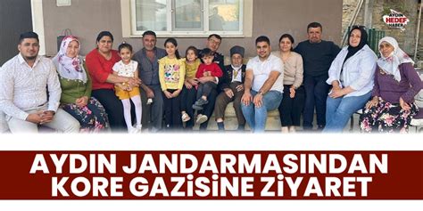 Aydın jandarmasından Kore gazisine ziyaret Hedef Gazetesi Aydın