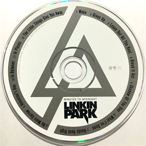 Linkin Park Minutes To Midnight Album Cover