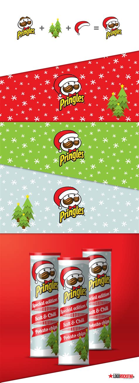 Pringles christmas edition packaging concept on Behance