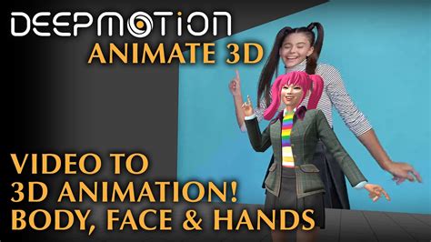 Deepmotion Markerless Full Body Face And Hand Mocap Rotoscope Editor