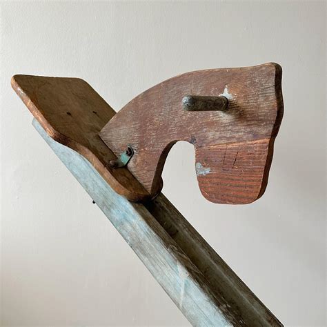 Folk Art Wood See Saw For Sale At 1stdibs