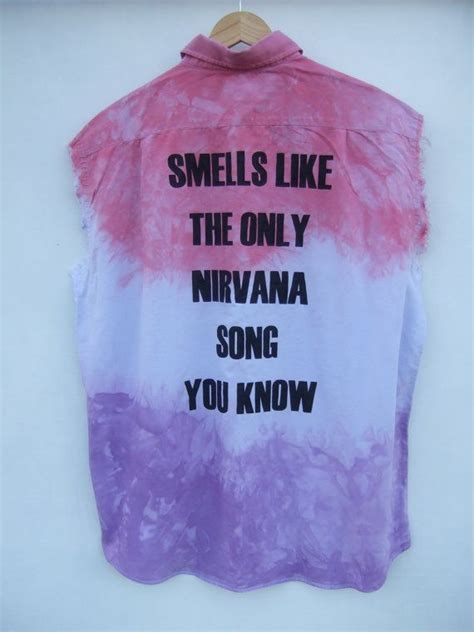 Smells Like The Only Nirvana Song You Know Pink Purple Tie Dye Etsy