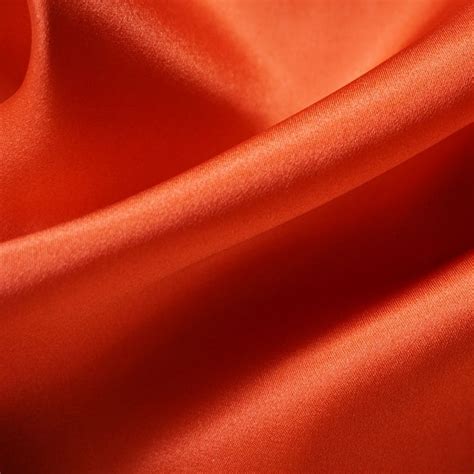 Silk Satin Dyed Rustic Red East And Silk Silk Fabric For Sale