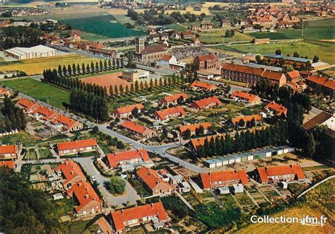 CPSM FRANCE 59 Roost Warendin vue générale aérienne 59 nord