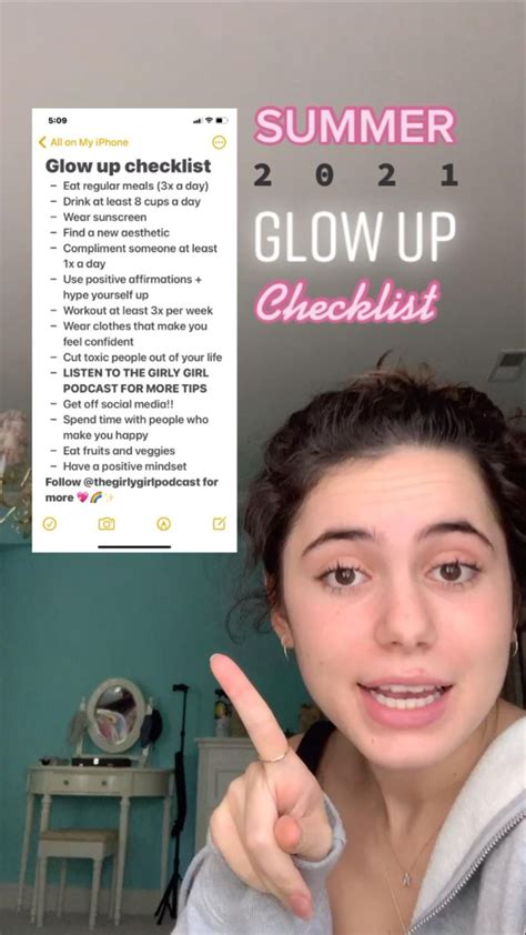 Summer 2021 Glow Up Checklist For Girls And Teens Body Skin Care