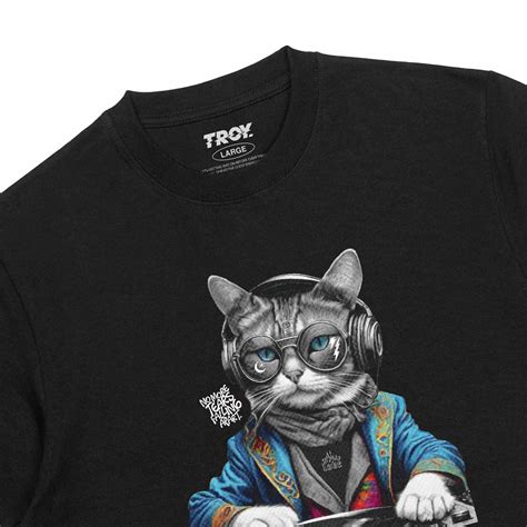 Jual Troy Company T Shirt Kaos Hitam Cat Dj Disk Jockey Mt