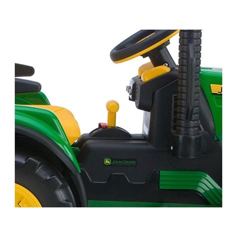 Traktor Na Akumulator Peg Perego John Deere Power Pull Z Przyczep