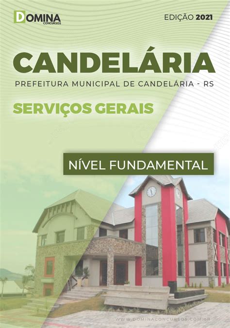 Apostila Concurso Pref Candelária RS 2021 Serviços Gerais