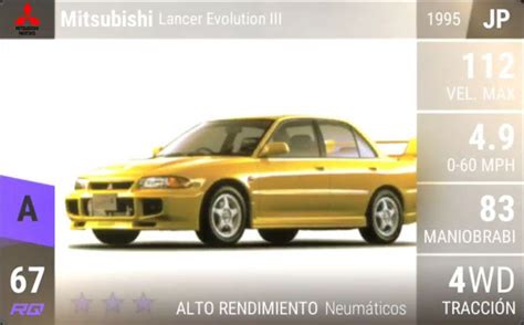 IGCD Net Mitsubishi Lancer Evolution III In Top Drives