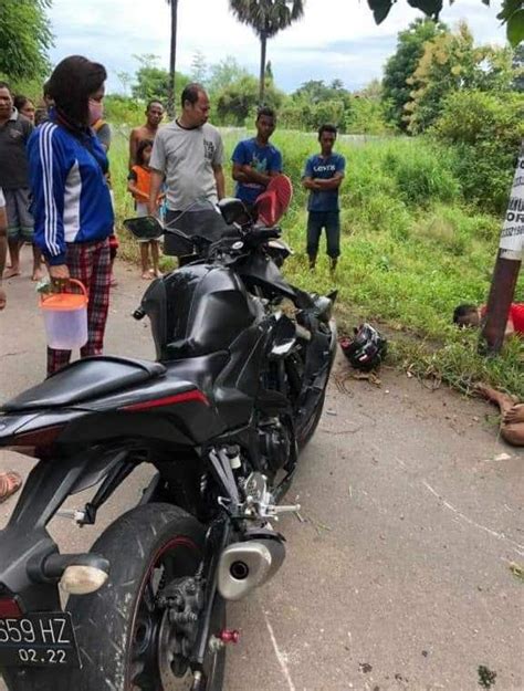 Lakalantas Di Kupang Pengendara Yamaha R25 Tewas Di Tempat PENA TIMOR